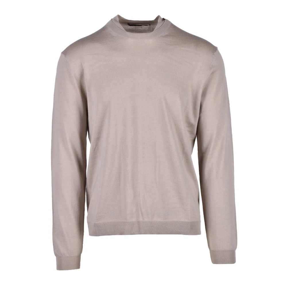 Low Brand Merino wollen trui Beige Heren