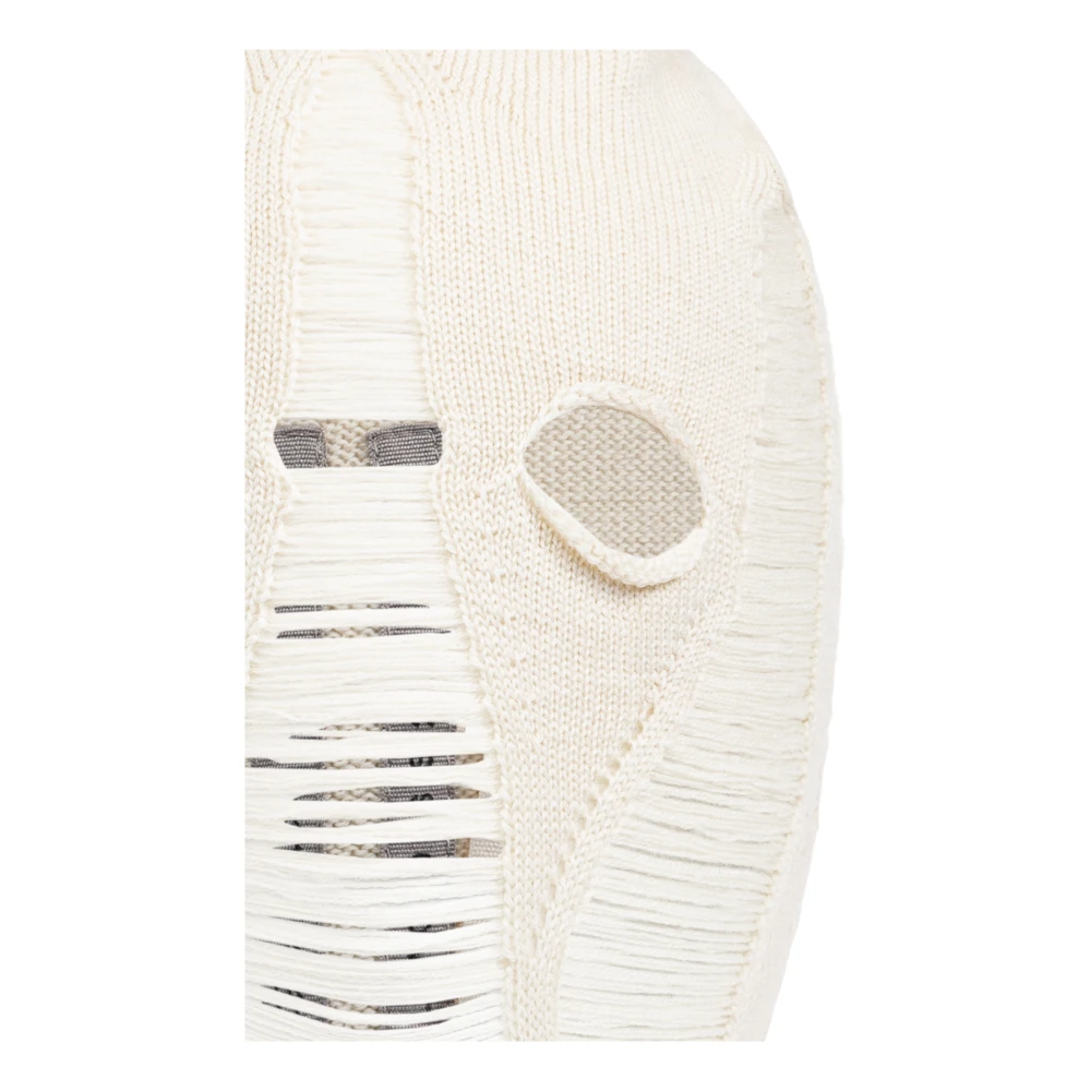 Rick Owens Wollen Bivakmuts Beige Heren