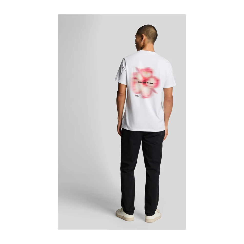 Lyle & Scott Broek Straight Leg Chino Black Heren