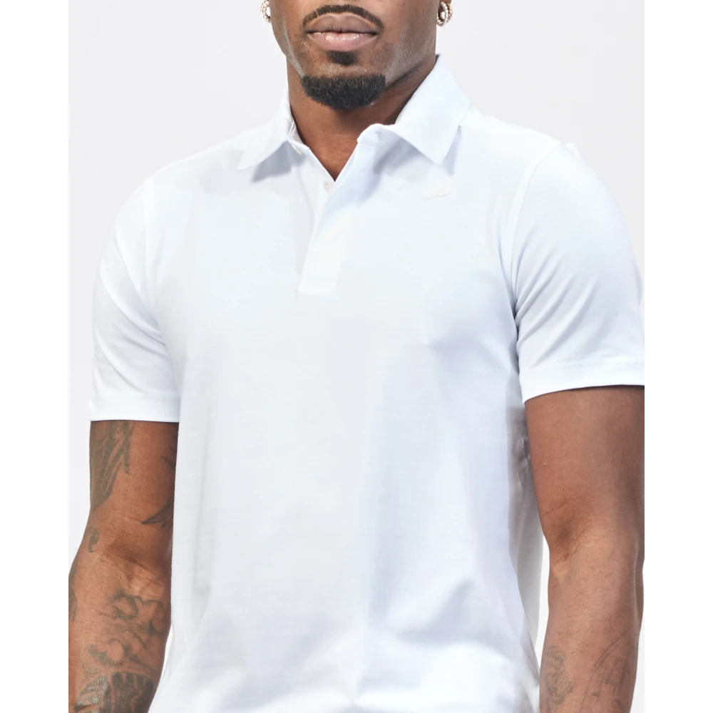 K-way Witte T-shirts en Polo's White Heren