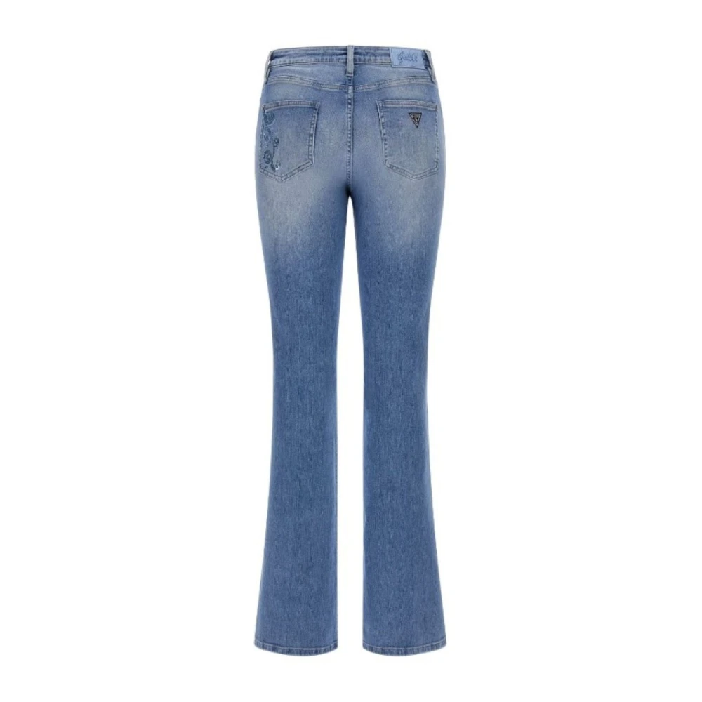 Guess Flare Dames Jeans Blue Dames