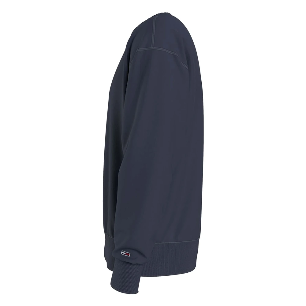 Tommy Jeans Hoodie Blue Heren