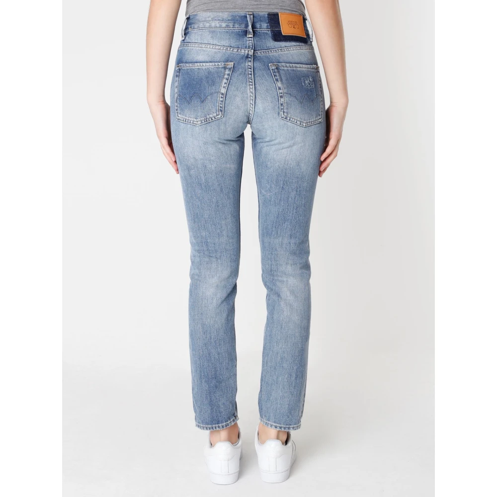 Le Temps Des Cerises Slim-fit Jeans Blue Dames