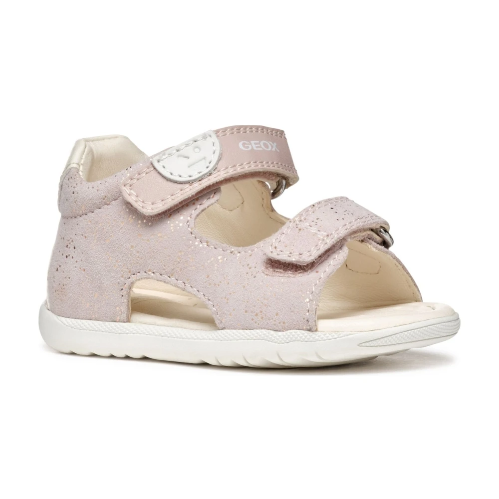 Geox Girls Pink Kids Sandals Macchia