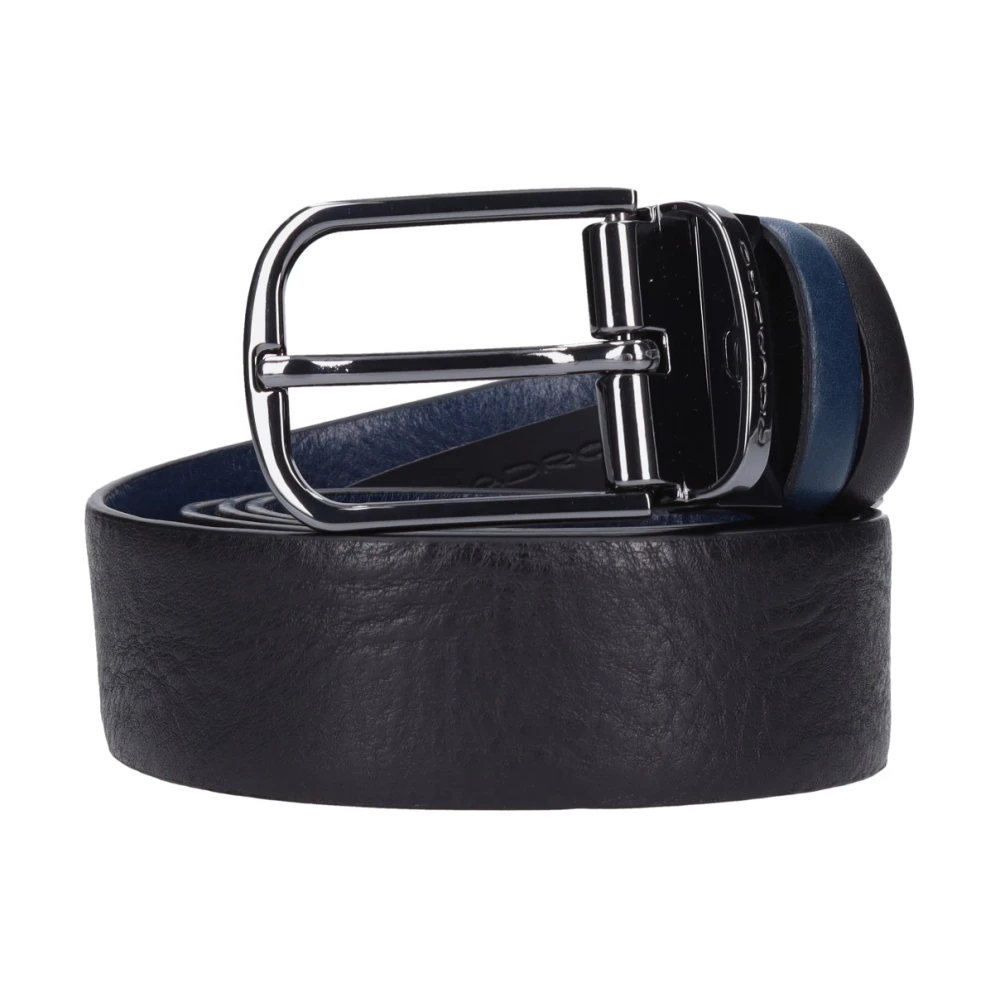 Piquadro Riemen Blauw Blue Heren