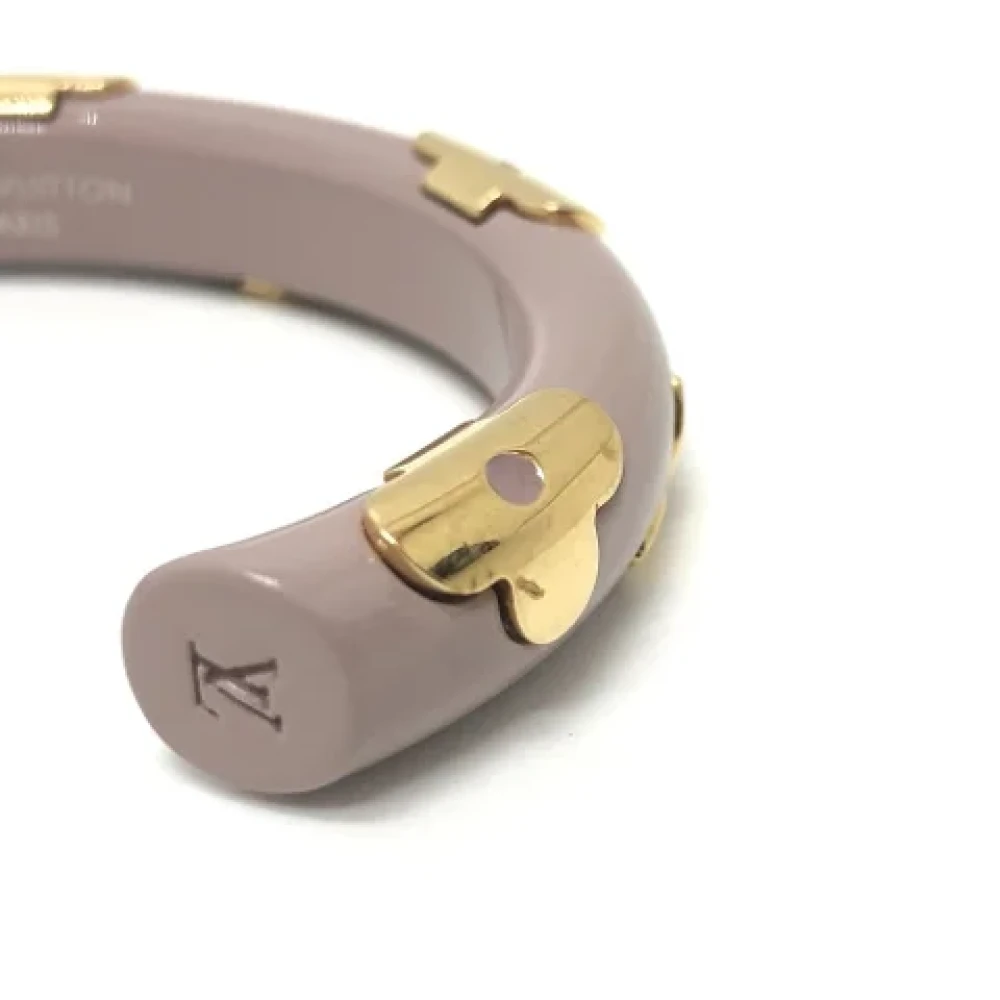 Louis Vuitton Vintage Pre-owned Metal hair-accessories Gray Dames