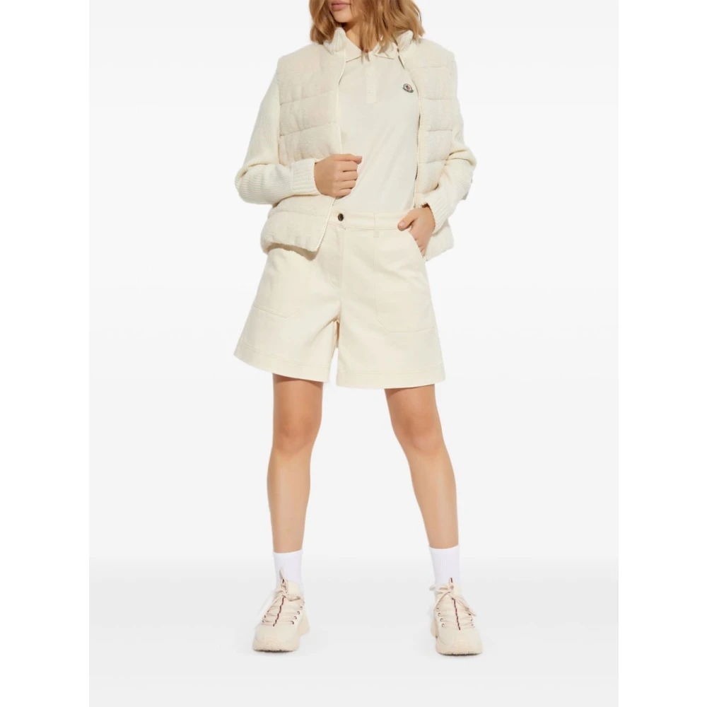 Moncler Natuurlijke T-shirt en Polo Beige Dames
