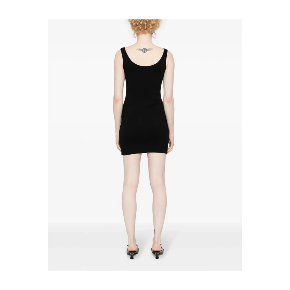 Blumarine Short Dresses Black Dames