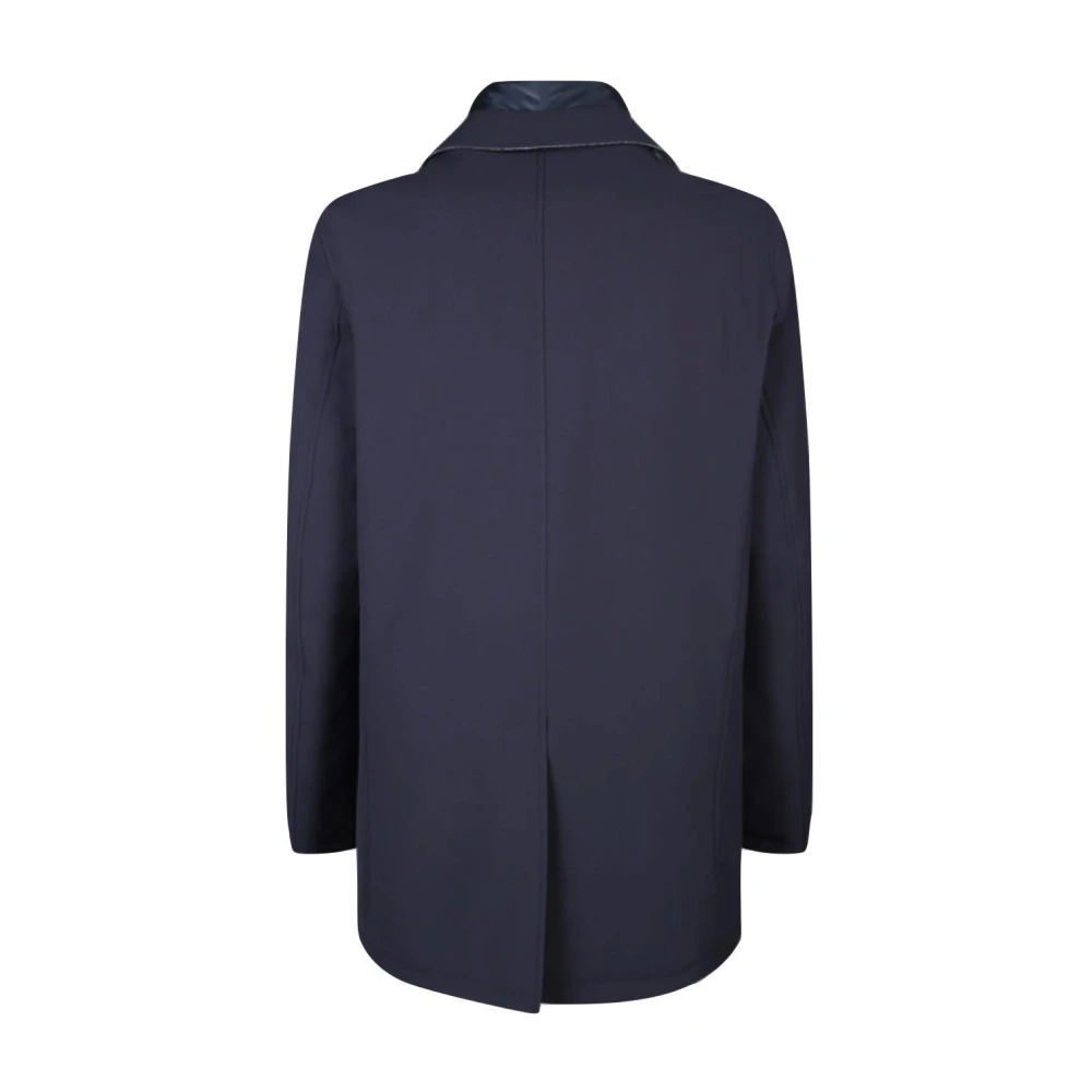 Herno Woljas met hoge kraag Brown Heren