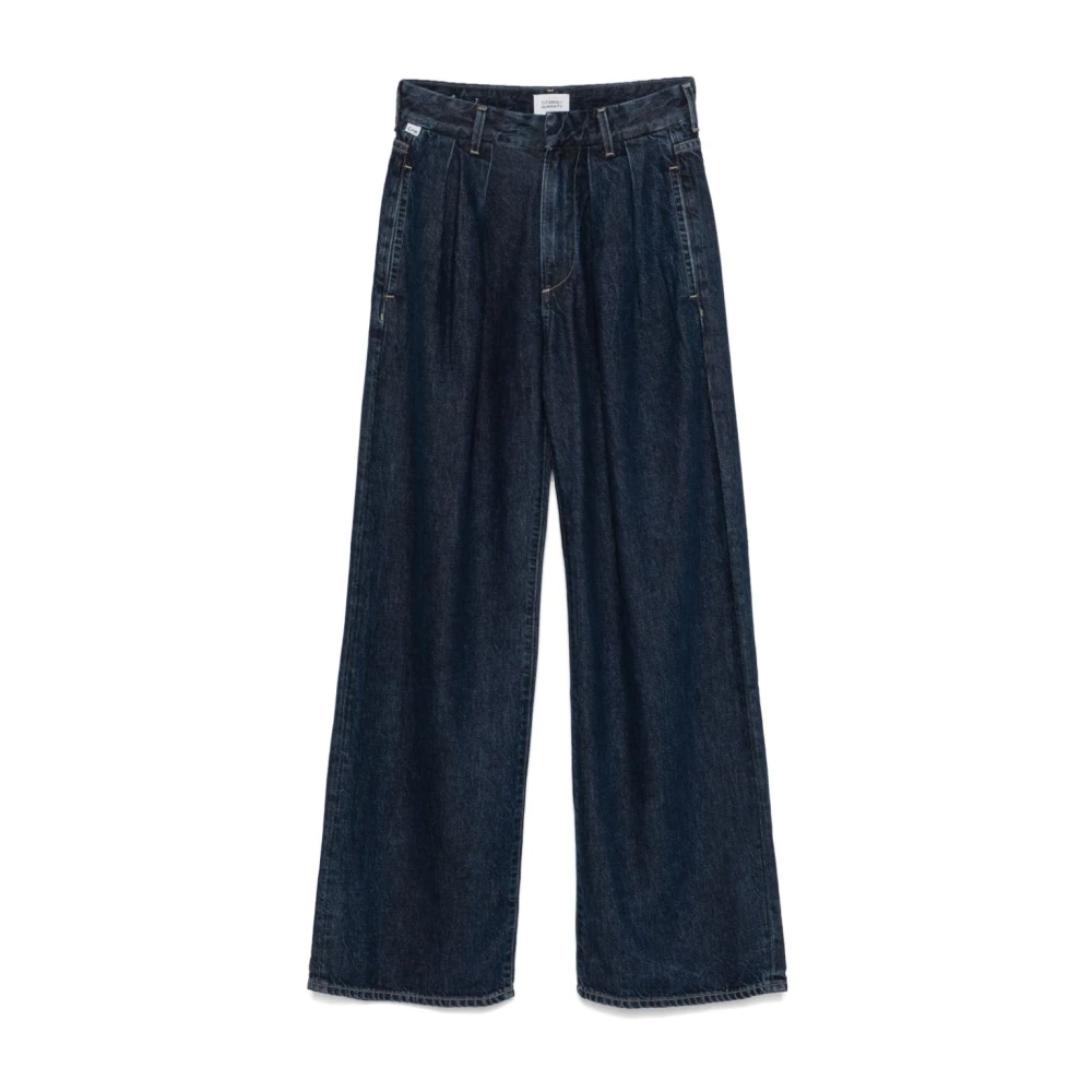 Citizens of Humanity Geplooide denim broek Blue Dames