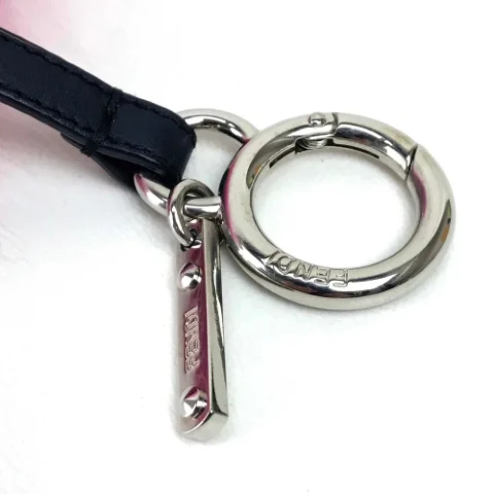 Fendi Vintage Pre-owned Fabric key-holders Pink Dames