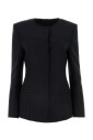 blazer-noir-stretch-en-melange-de-polyester