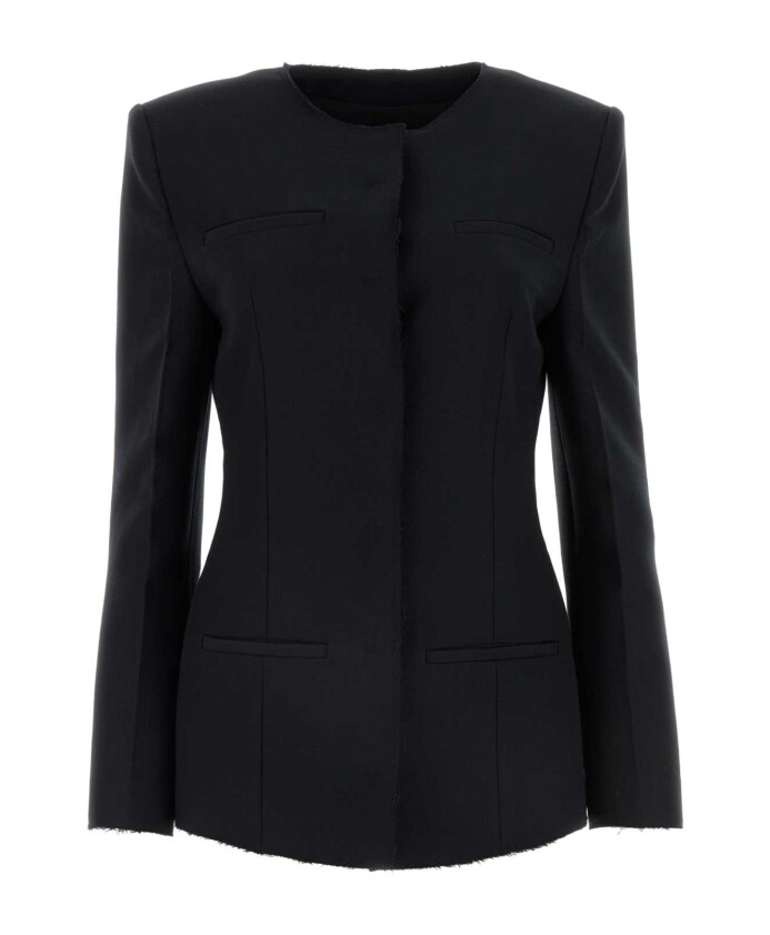 blazer-noir-stretch-en-melange-de-polyester
