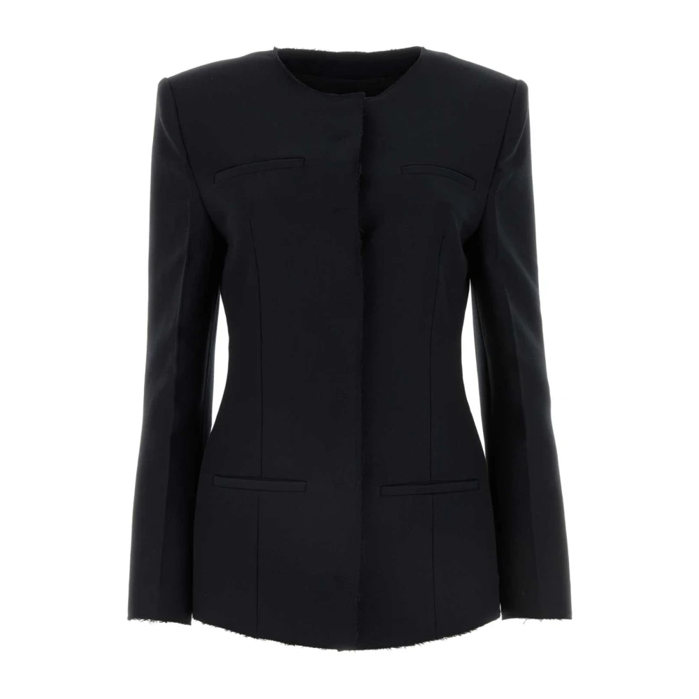 Msgm - Jackets > Blazers - Black - Msgm - Modalova