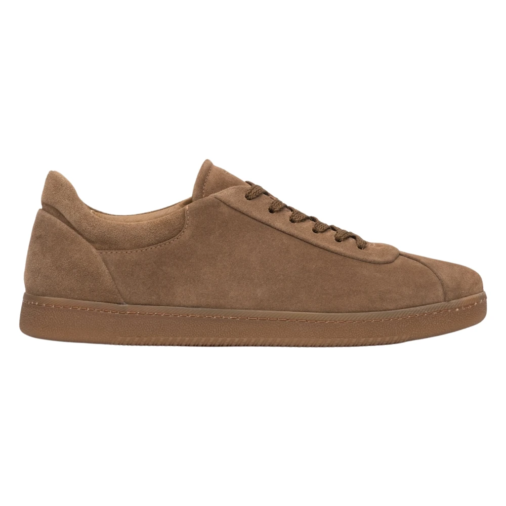 Estro Bruine Sneakers Heren Schoenen