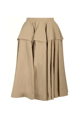Compact Cotton Skirt