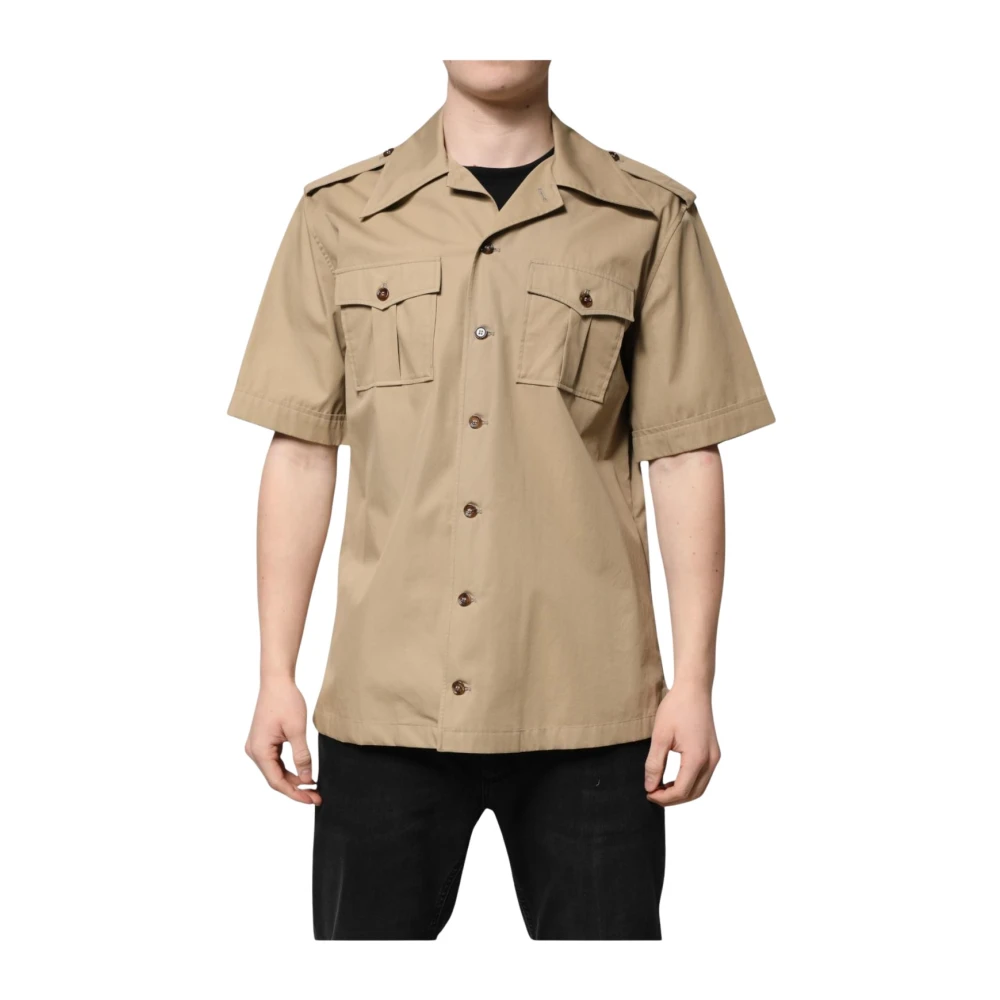 Shirts > Short Sleeve Shirts - - Dolce & Gabbana - Modalova