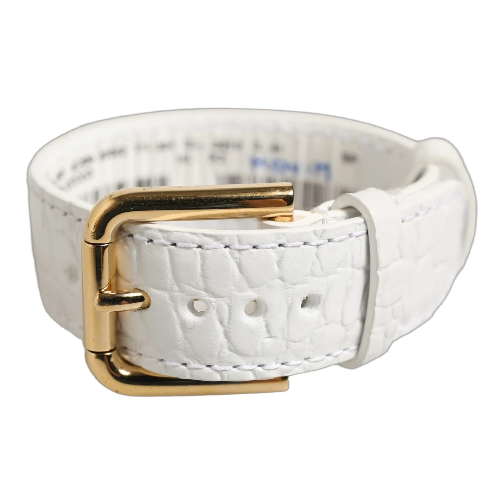 Dolce & Gabbana White Bracelets, Female, One Size, Bracelet Belt