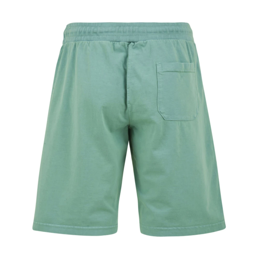 Aspesi Shorts met trekkoord en zakken Blue Heren