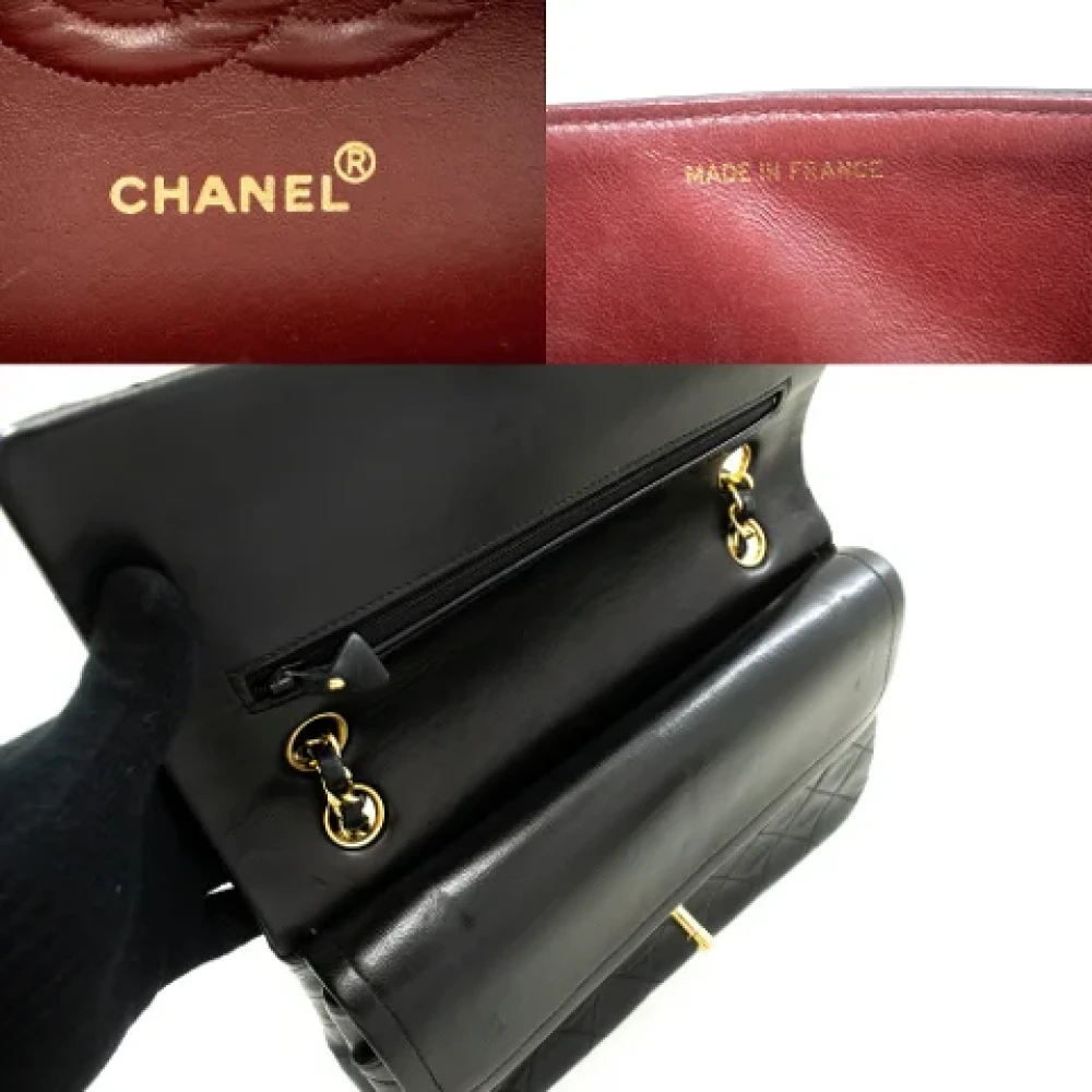 Chanel Vintage Pre-owned Leather chanel-bags Black Dames