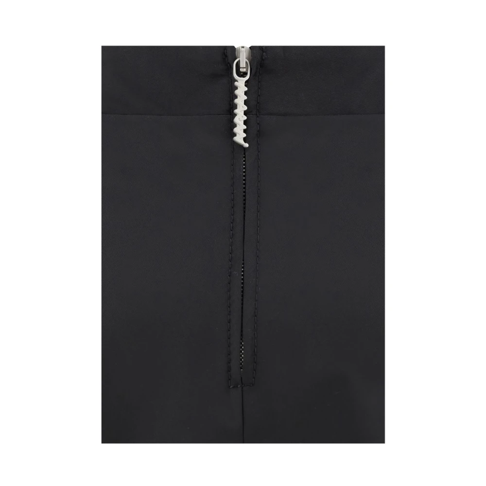 Marni Midi Rok met Ritssluiting Black Dames