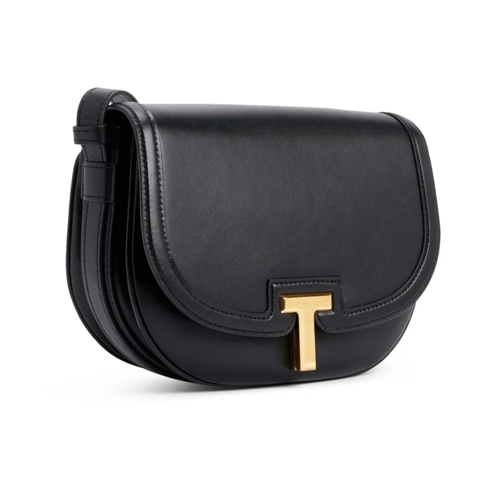 Tom Ford Omkeerbare Schouder Crossbody Tas Black Dames