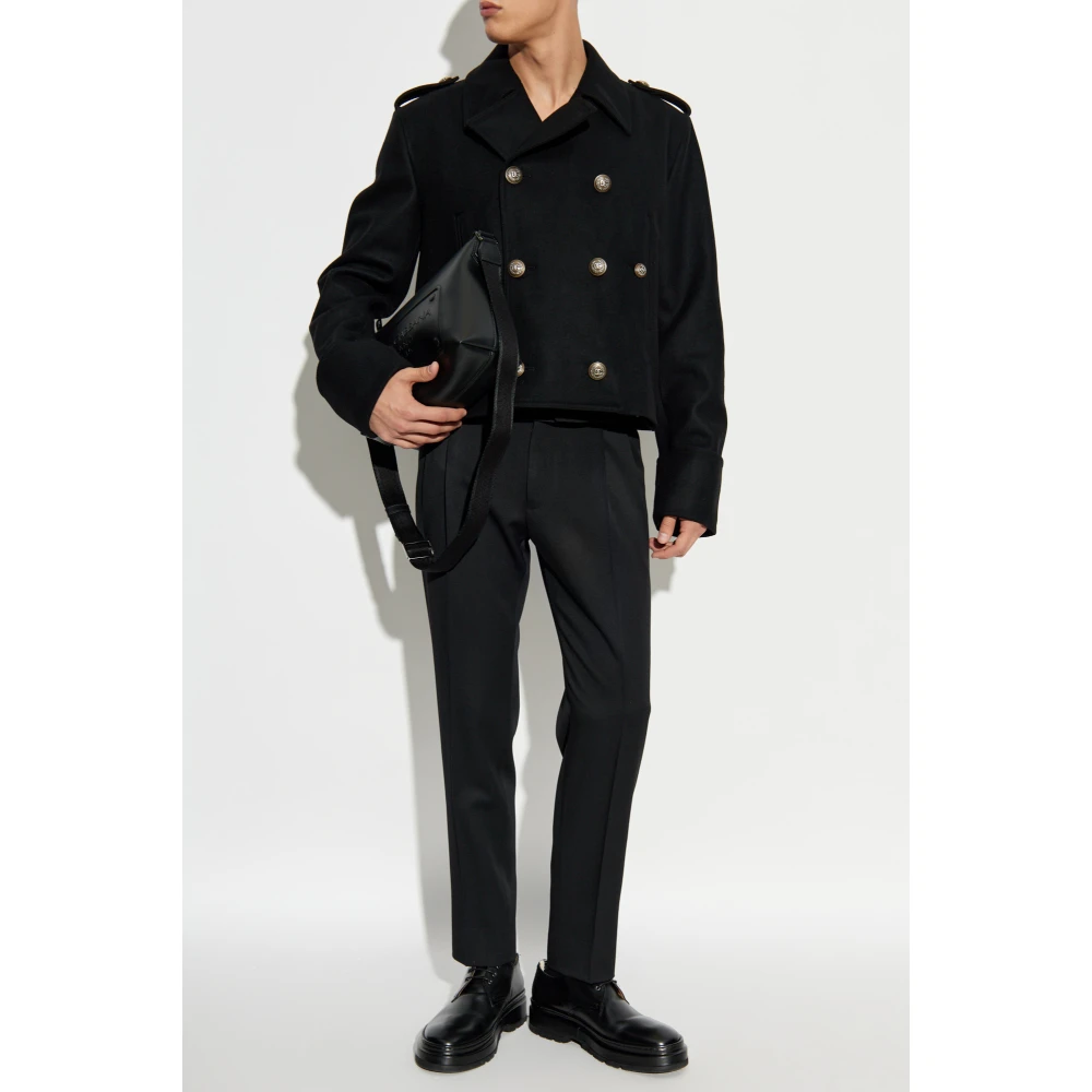 Dolce & Gabbana Korte jas Black Heren
