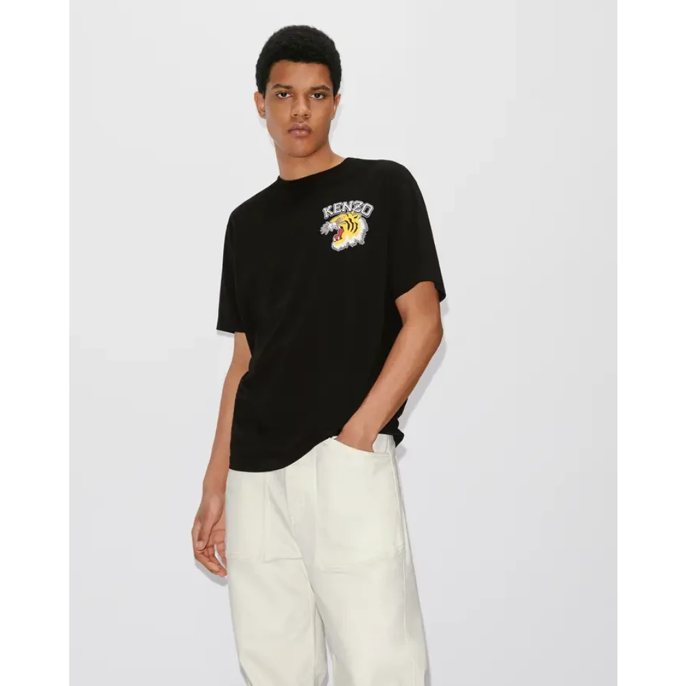 Kenzo Jungle Tiger T-Shirt Black Heren
