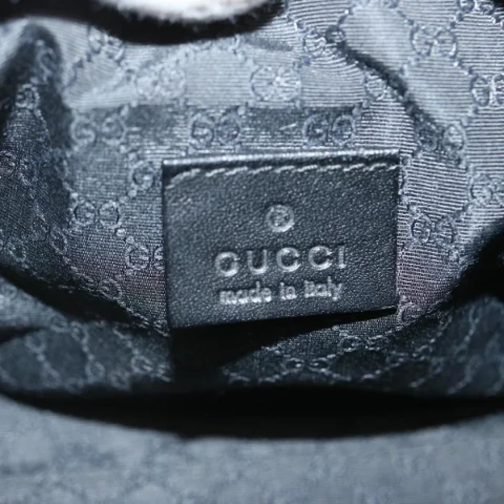 Gucci Vintage Pre-owned Canvas gucci-bags Blue Dames