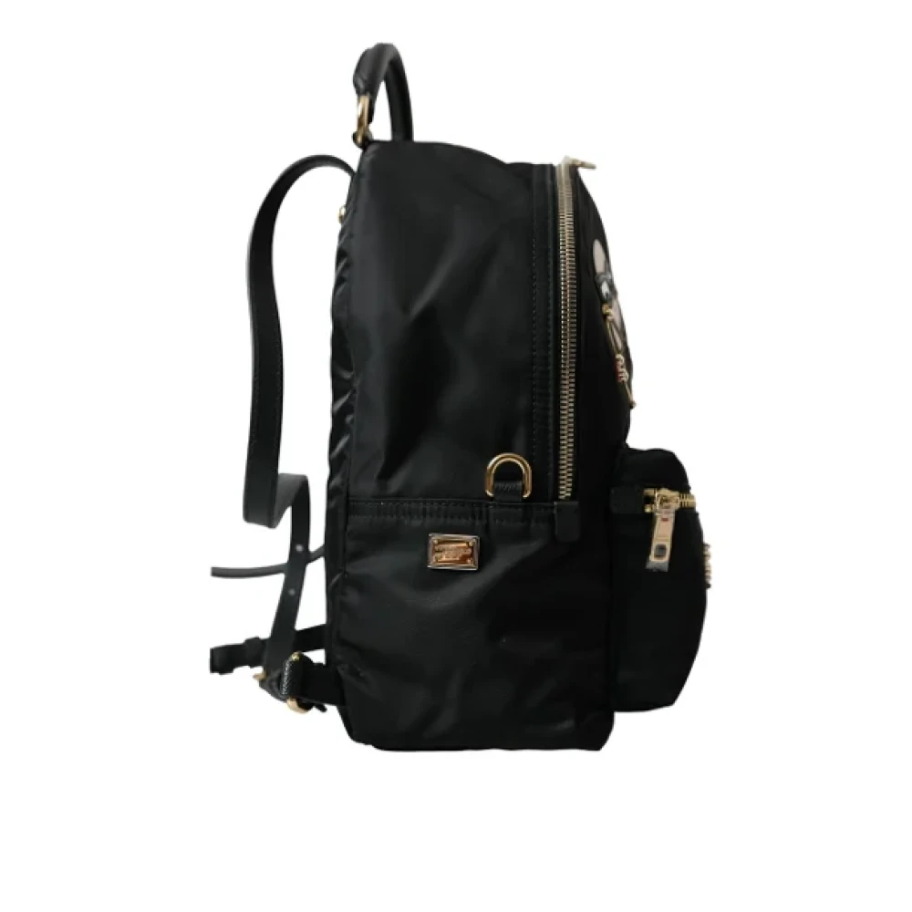 Dolce & Gabbana Pre-owned Fabric backpacks Black Dames