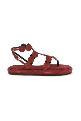 Calf Leather Platform Sandals