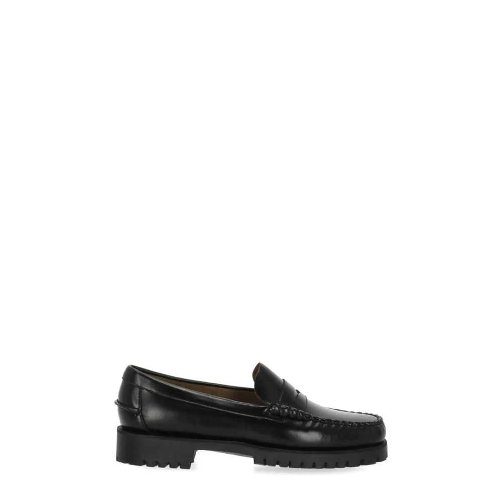 Sebago Donna Nero - Mocassini Dan Lug - Shoes - 38 Eu