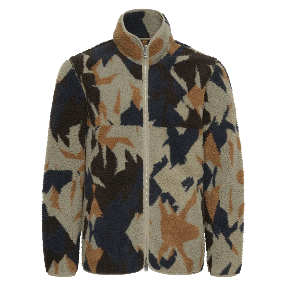 Matinique Stijlvolle Fleecejas Multicolor Heren