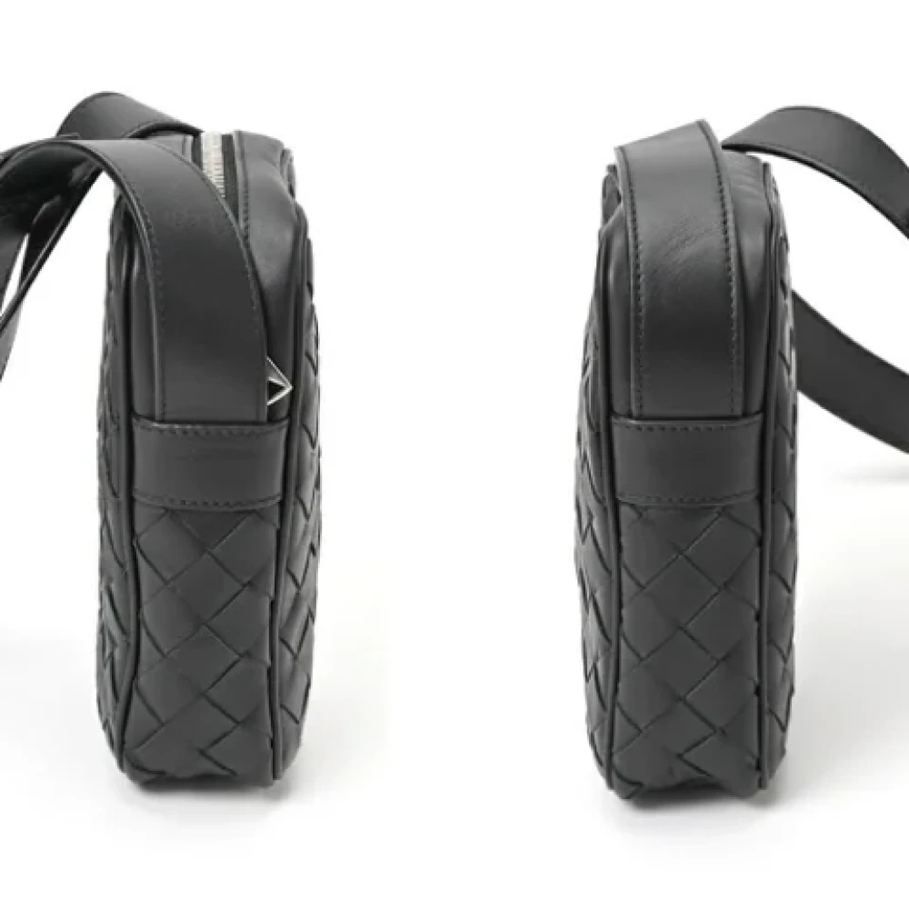 Bottega Veneta Vintage Pre-owned Leather clutches Black Dames