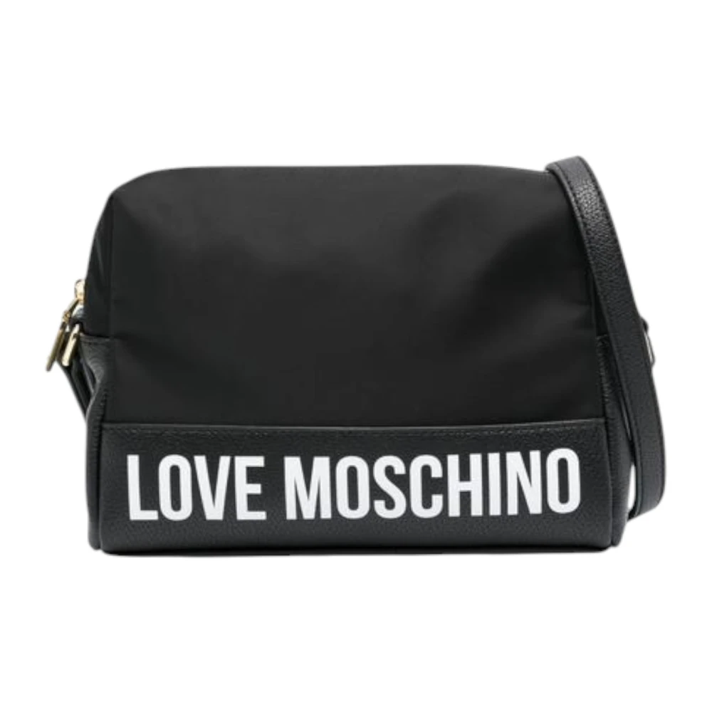 Love Moschino Stijlvolle Crossbodytassen voor Dagelijks Gebruik Black Dames