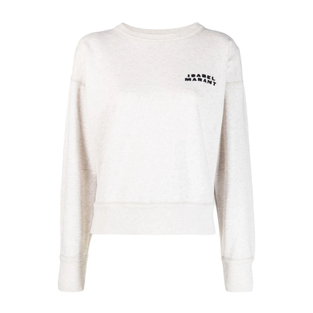 Isabel marant Katoenen sweatshirt voor vrouwen Beige Dames