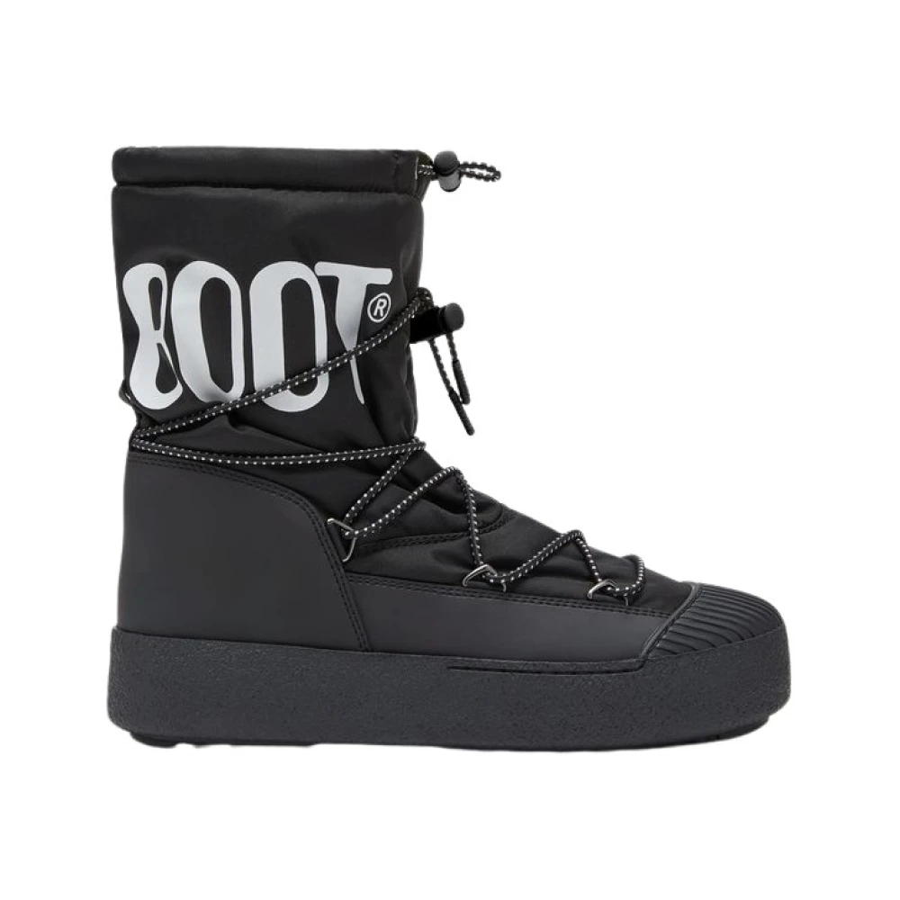 Moon Boot Mtrack Polar Nylon Boots - Male - Winter Boots - Black - 11 Uk - Shoes