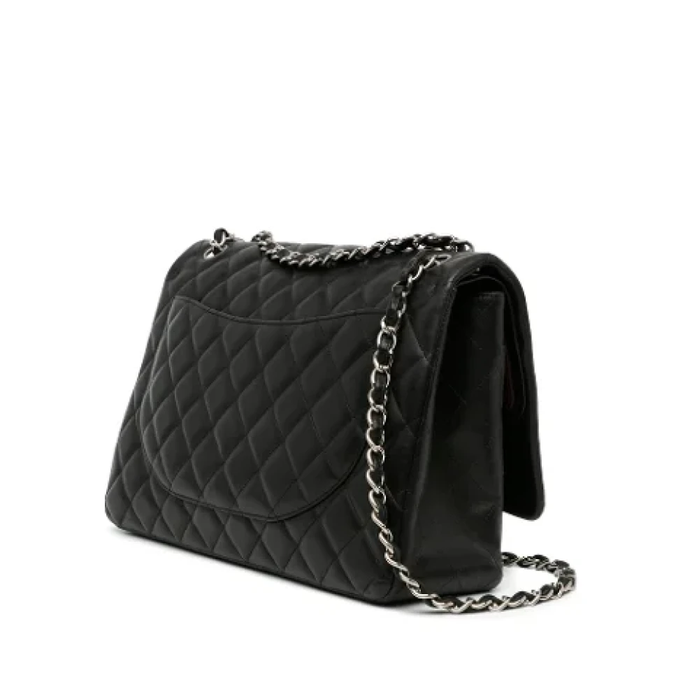 Chanel Vintage Pre-owned Leather chanel-bags Black Dames