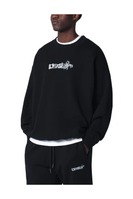 Heraldic Treshold Arrows Skate Crewneck