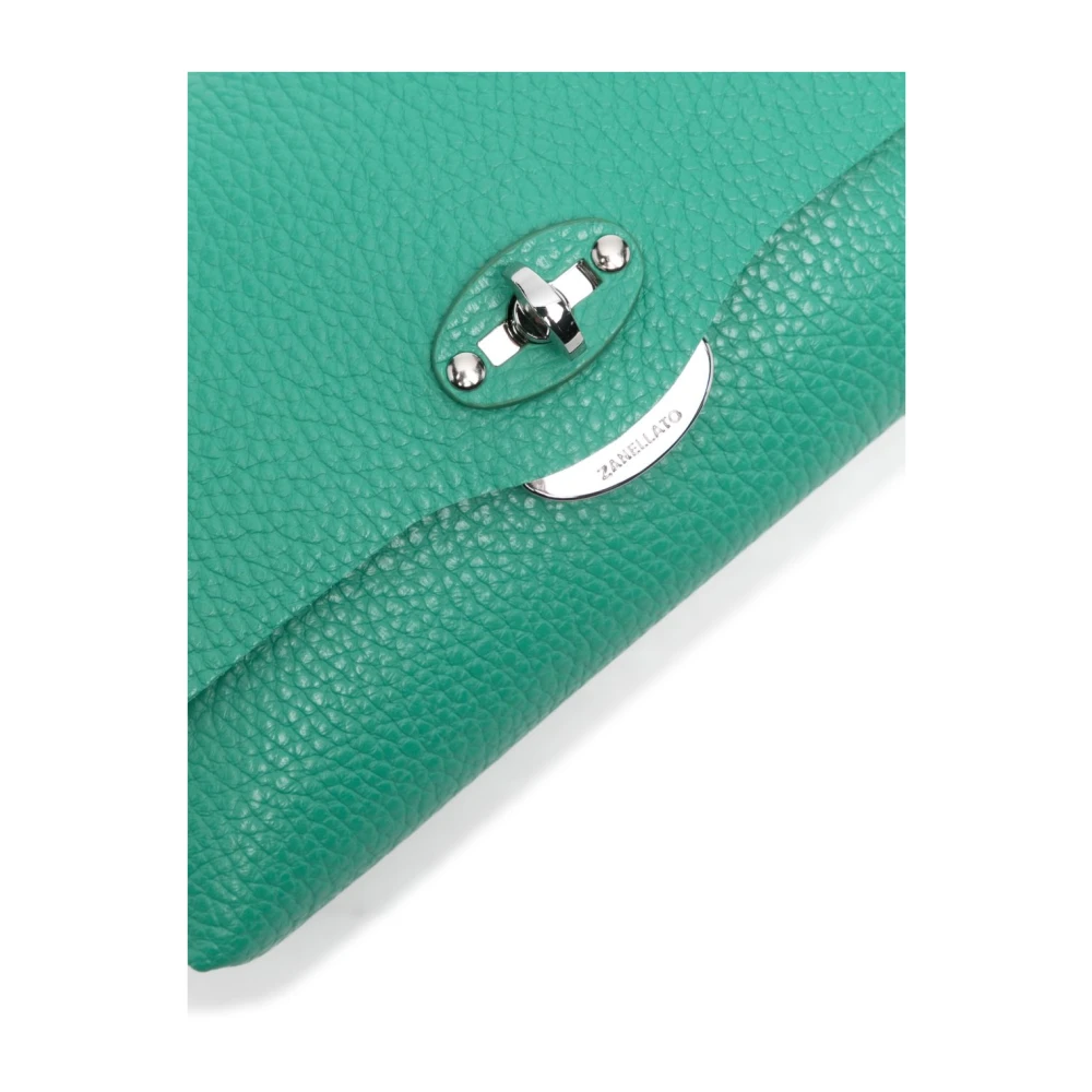 Zanellato Turquoise Clutch Elegantie Speciale Gelegenheden Green Dames