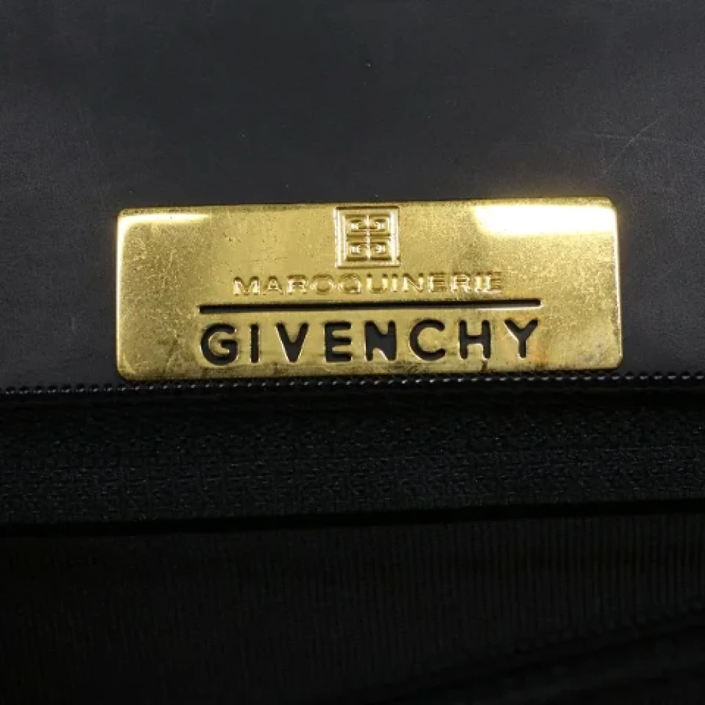 Givenchy Pre-owned Leather handbags Black Dames
