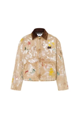 Printed Cotton Bull Jacket