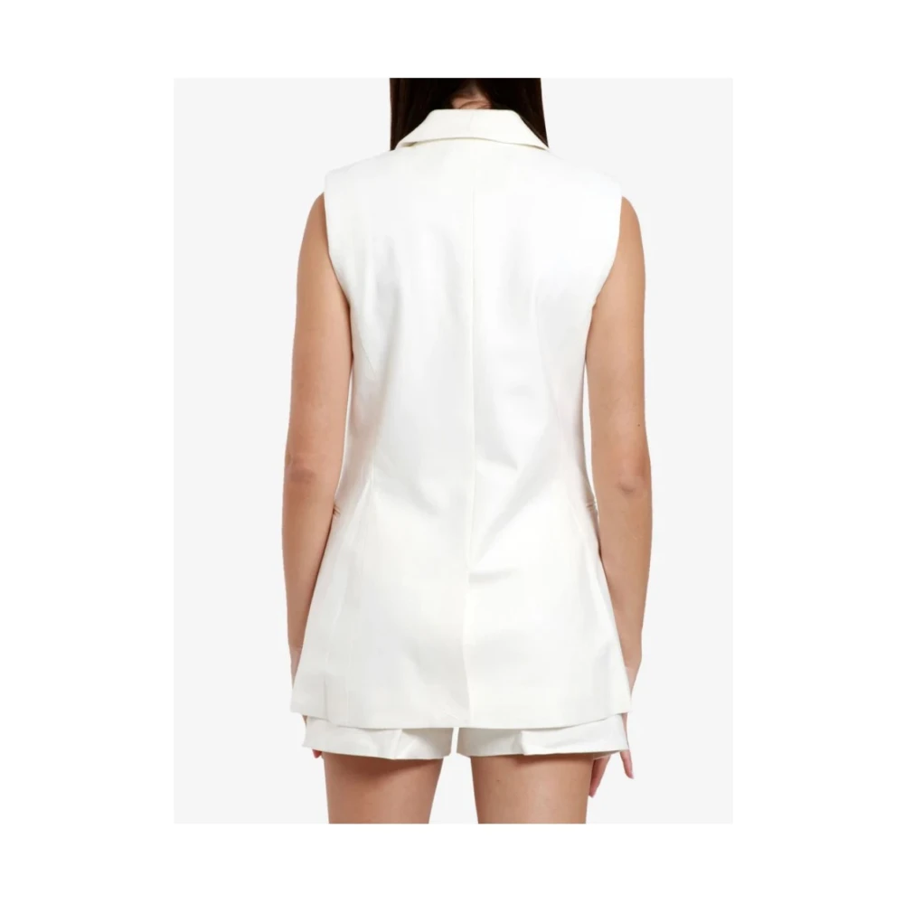Michael Kors Stijlvolle Vest voor Mannen White Dames