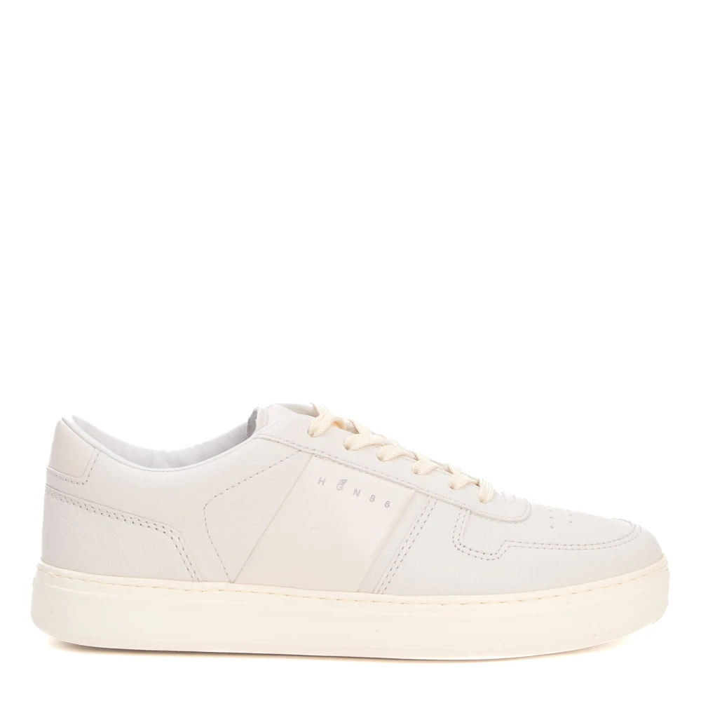 Hogan Butter Leather Sneakers Heren Schoenen Wit