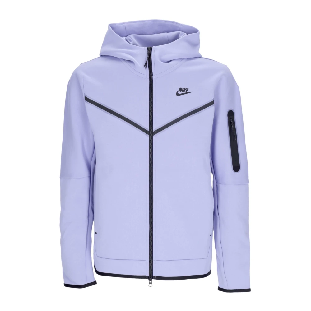 Nike Lichtgewicht Zip Hoodie Sportswear Tech Fleece Blue Heren
