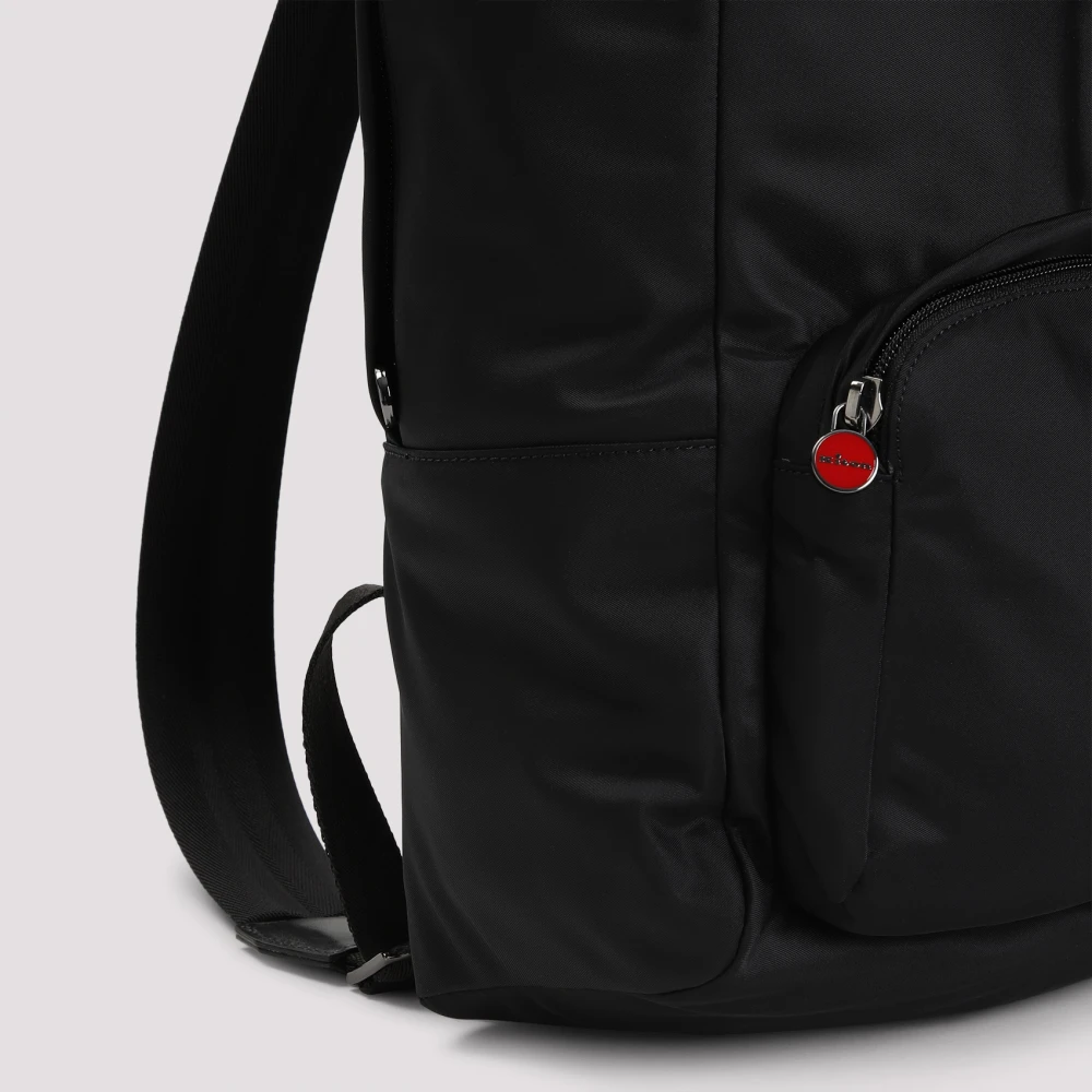Kiton Zwarte Bucket Bag & Rugzak Black Heren