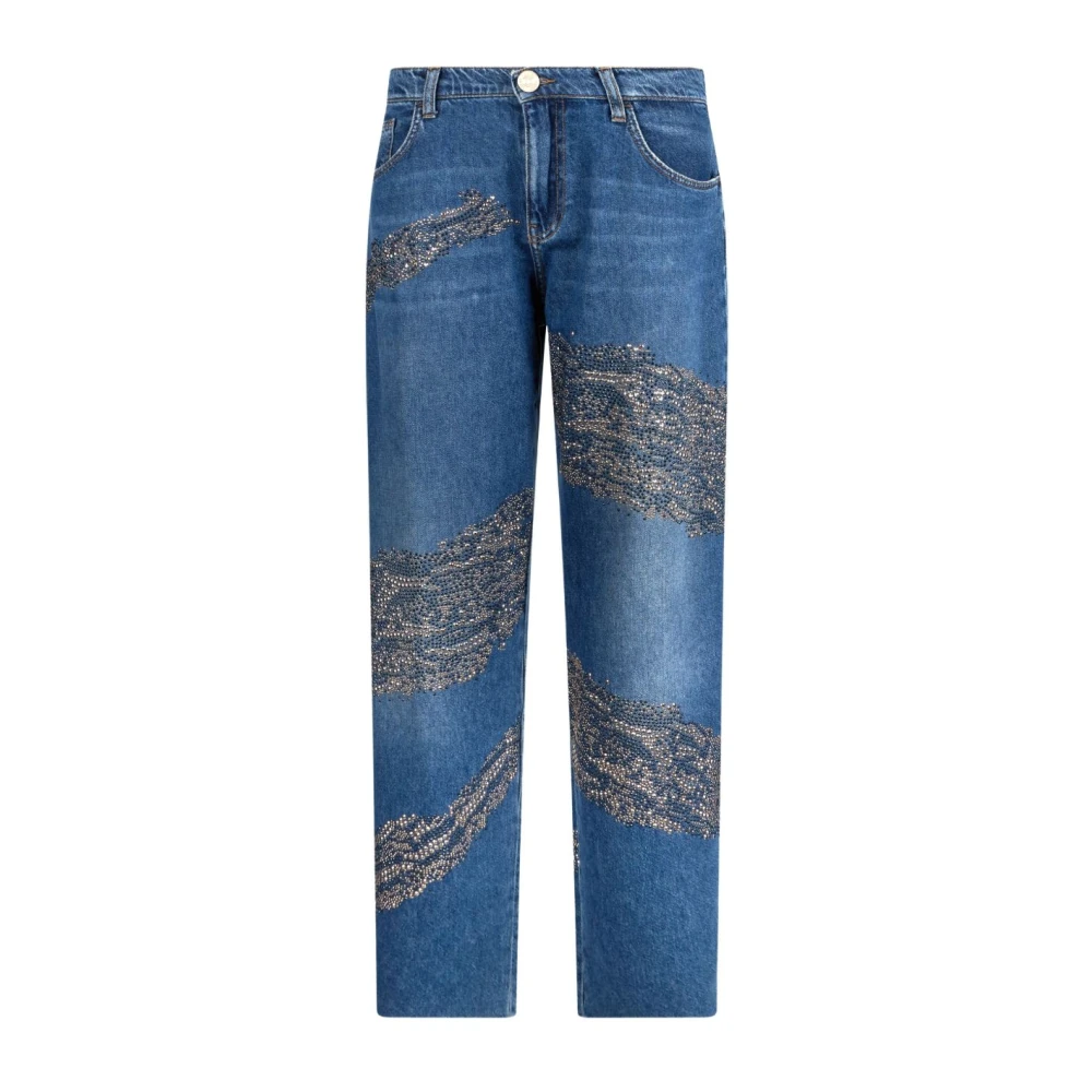 Liu Jo Femme Bleu Jeans, Taille: W28 Jeans Noirs Pour Un Look Élégant