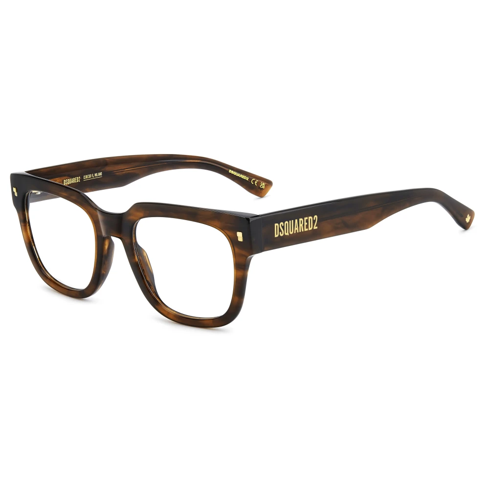 Dsquared2 Men's Brown Glasses, 53 Mm, Optical Frame