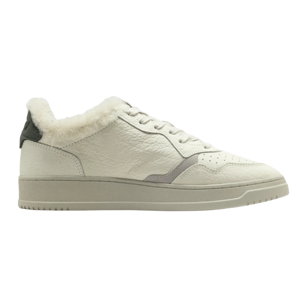Autry Medalist Cuir Heren Schoenen Wit