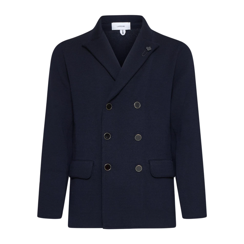 Lardini Blauwe Herenjassen Blue Heren